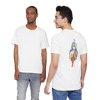 Avatar Aang Waterfire Tee — Animated Monk Illustration T-Shirt