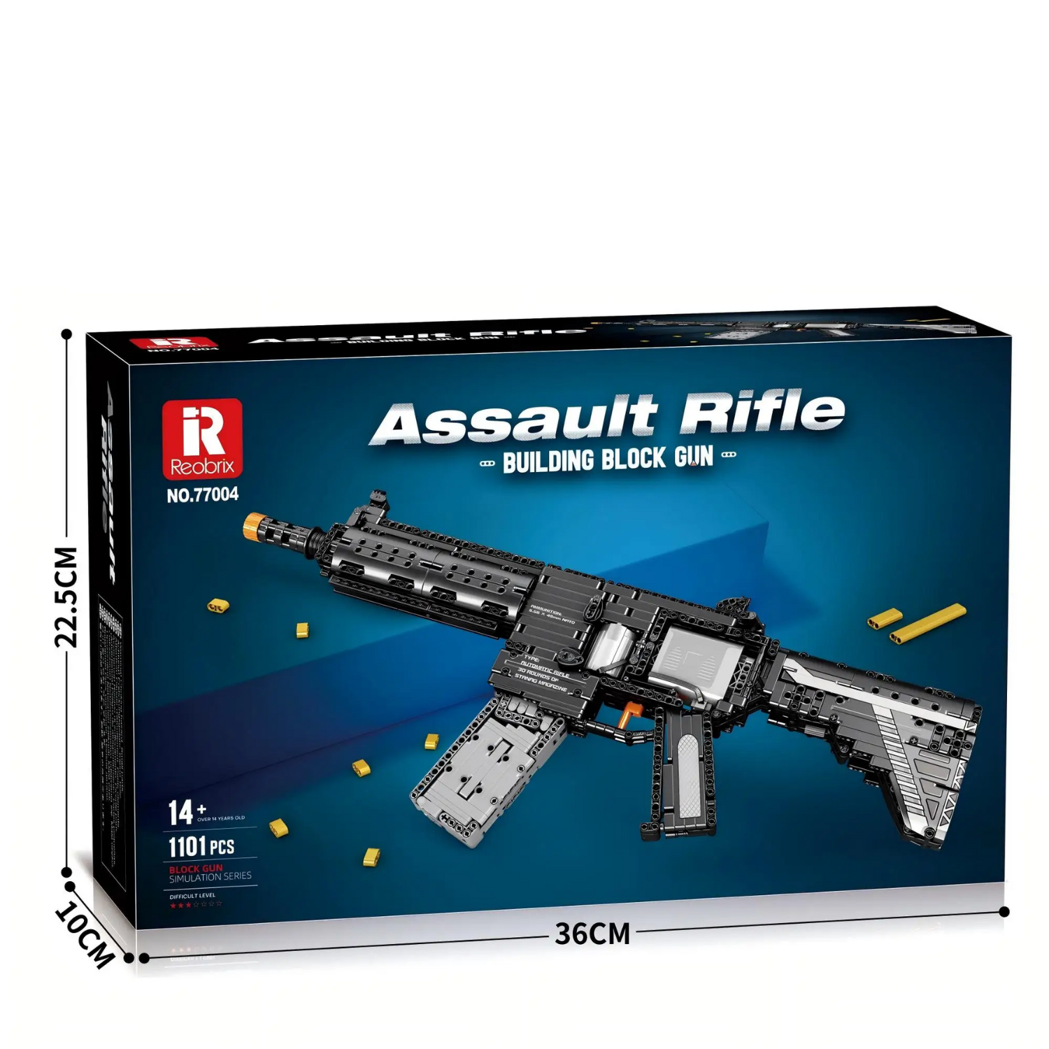M416 Building Block Rifle (1101 pcs)