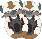 Avatar: The Last Airbender Appa Plush Slippers — Unisex Cozy Fan Footwear - Prime Brick Store