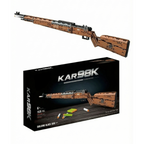 98K Tactical Brick Rifle — Functional Brick Maquette (1206 pieces)