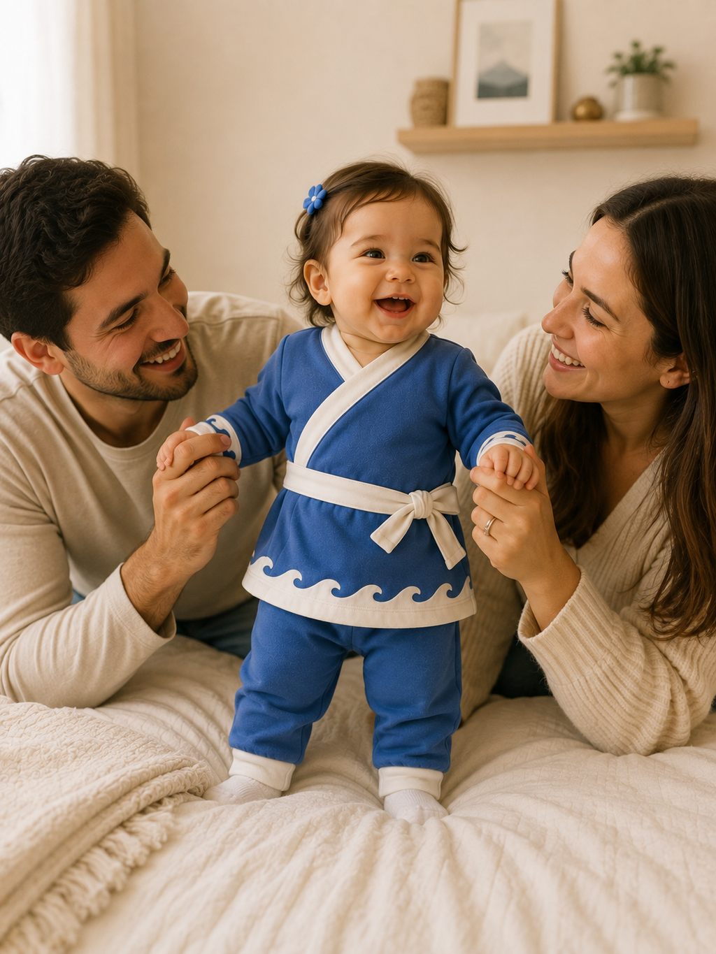 Baby Water Tribe Wrap Set — Top and Joggers