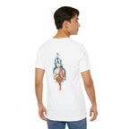 Avatar Aang Waterfire Tee — Animated Monk Illustration T-Shirt