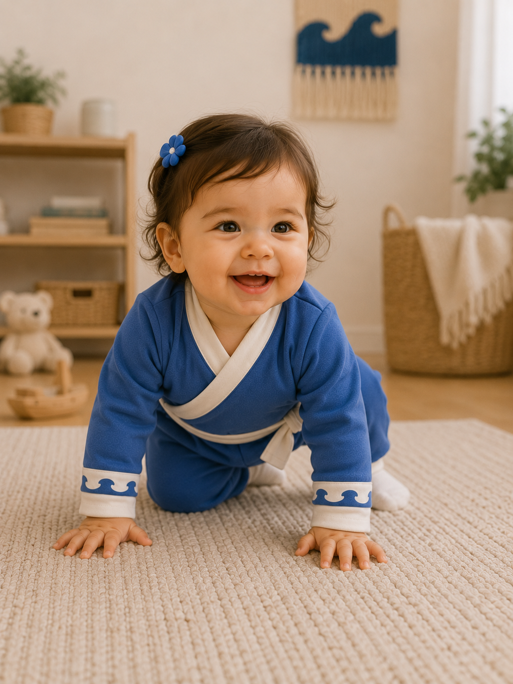 Baby Water Tribe Wrap Set — Top and Joggers
