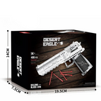 Desert Eagle pistol (408 brick pieces)
