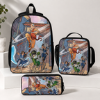 Avatar Aang 3PCS School Backpack Set