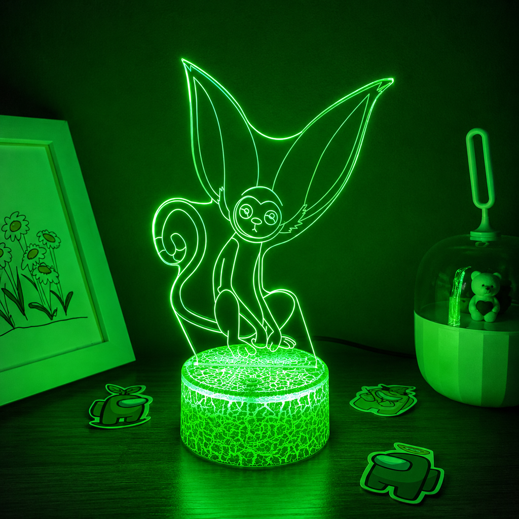 Avatar Momo Green LED Night Light