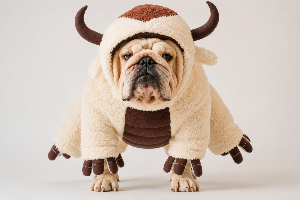 Sky Bison Costume - Appa Inspired Pet Outfit
