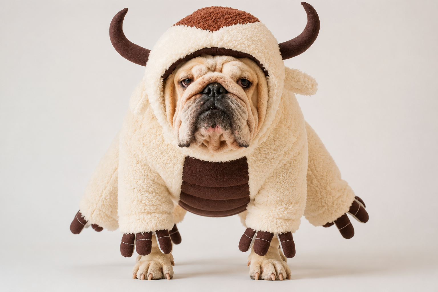 Sky Bison Costume - Appa Inspired Pet Outfit