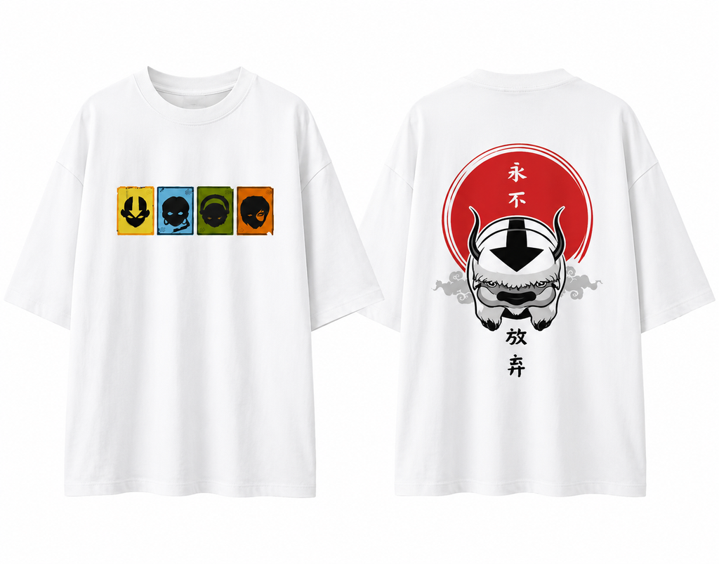 Avatar Appa Vintage Washed T-Shirt - Prime Brick Store