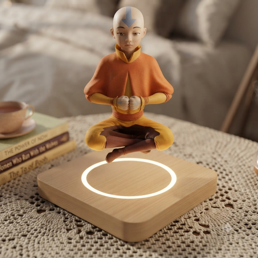 Avatar Aang Levitating Meditation Figure