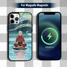A-Avatar A-Appa AangS Phone Case For iPhone 13,12,15,17,11,16,14,Pro,Max,Plus,Mini,Magsafe,Magnetic Wireless Charging Case