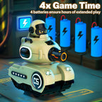 RC Battle Tanks 2‑Pack – Infrared Remote Control Combat Vehicles with Lights & Sounds for Kids