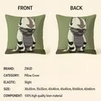 Avatar The Last Airbender Cushion Cover Short plush pillowcase for bed sofa car，washable