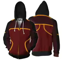 ♥ 2025 2020 New AVATAR Last Airbender APPA Cosplay Zipper Up Hooded Casual Hoodie Anime AV ★ Bear House