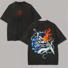 Avatar The Last Airbender Washed T-shirt New Model personality Clothes Year round clothing Oversized Unisex Streetwear Trendy