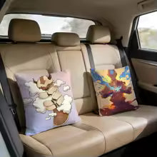Avatar The Last Airbender Cushion Cover Short plush pillowcase for bed sofa car，washable