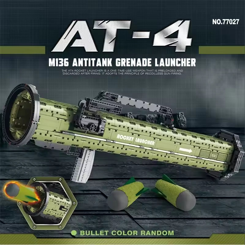 Reobrix 77027 AT-4 M136 Bazooka (1748 Bricks)
