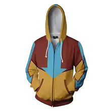 ♥ 2025 2020 New AVATAR Last Airbender APPA Cosplay Zipper Up Hooded Casual Hoodie Anime AV ★ Bear House