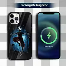 A-Avatar A-Appa AangS Phone Case For iPhone 13,12,15,17,11,16,14,Pro,Max,Plus,Mini,Magsafe,Magnetic Wireless Charging Case