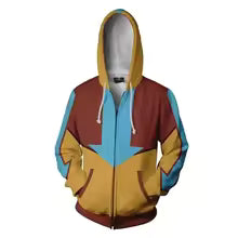 ♥ 2025 2020 New AVATAR Last Airbender APPA Cosplay Zipper Up Hooded Casual Hoodie Anime AV ★ Bear House