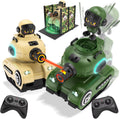 RC Battle Tanks 2‑Pack – Infrared Remote Control Combat Vehicles with Lights & Sounds for Kids