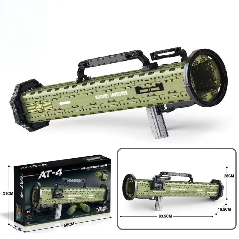 Reobrix 77027 AT-4 M136 Bazooka (1748 Bricks)