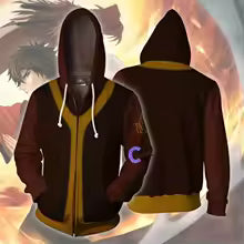 ♥ 2025 2020 New AVATAR Last Airbender APPA Cosplay Zipper Up Hooded Casual Hoodie Anime AV ★ Bear House
