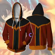 ♥ 2025 2020 New AVATAR Last Airbender APPA Cosplay Zipper Up Hooded Casual Hoodie Anime AV ★ Bear House