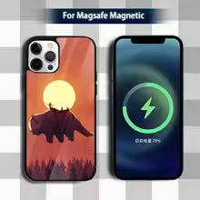 A-Avatar A-Appa AangS Phone Case For iPhone 13,12,15,17,11,16,14,Pro,Max,Plus,Mini,Magsafe,Magnetic Wireless Charging Case