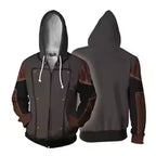♥ 2025 2020 New AVATAR Last Airbender APPA Cosplay Zipper Up Hooded Casual Hoodie Anime AV ★ Bear House