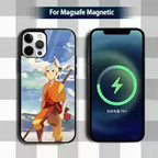 A-Avatar A-Appa AangS Phone Case For iPhone 13,12,15,17,11,16,14,Pro,Max,Plus,Mini,Magsafe,Magnetic Wireless Charging Case