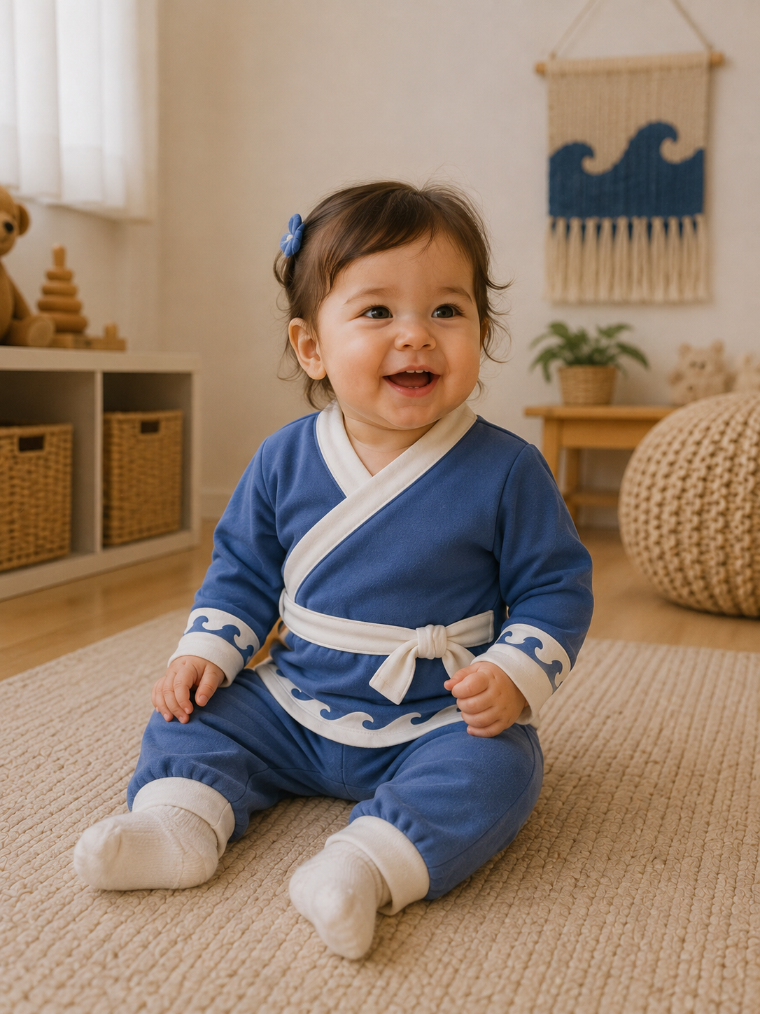 Baby Water Tribe Wrap Set — Top and Joggers