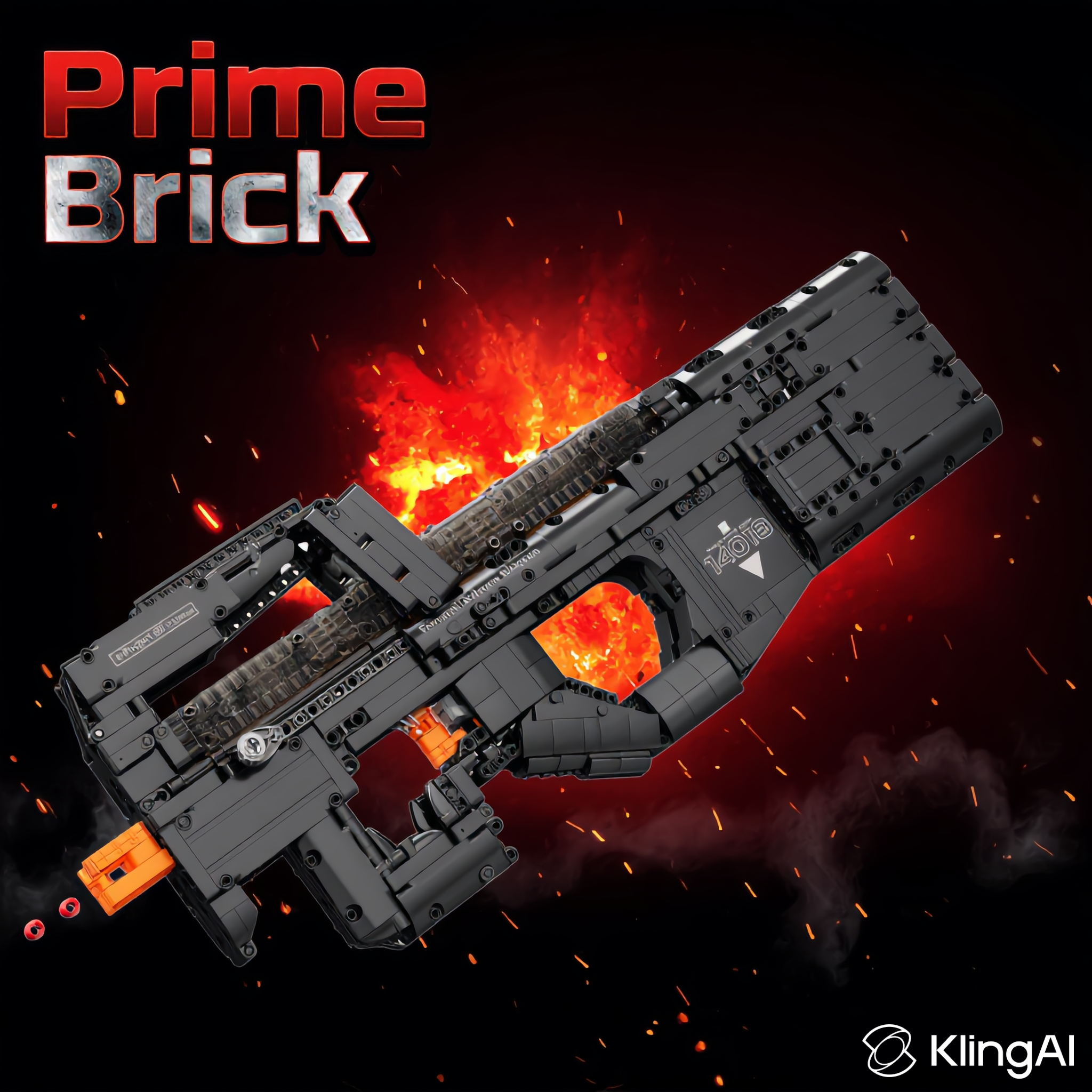 P90 submachine gun | 1,668 pieces