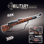98K Tactical Brick Rifle — Functional Brick Maquette (1206 pieces)