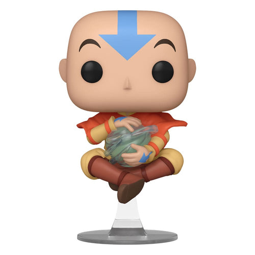 Aang The Last Airbender POP! Vinyl Animation Figure in a floating pose