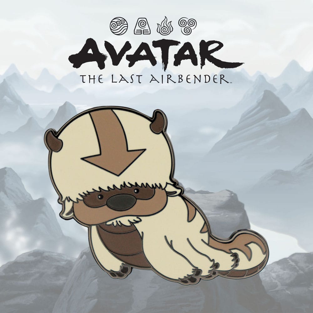 Avatar The Last Airbender Appa Limited Edition Pin Badge, collectible enamel pin