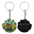 Limited edition keychain featuring Cabbage Merchant from The Last Airbender series