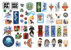 Official Avatar: The Last Airbender character technology stickers