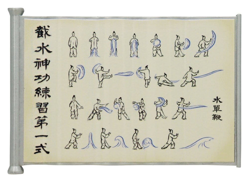 Authentic replica of the iconic Waterbending Scroll from Avatar: The Last Airbender.