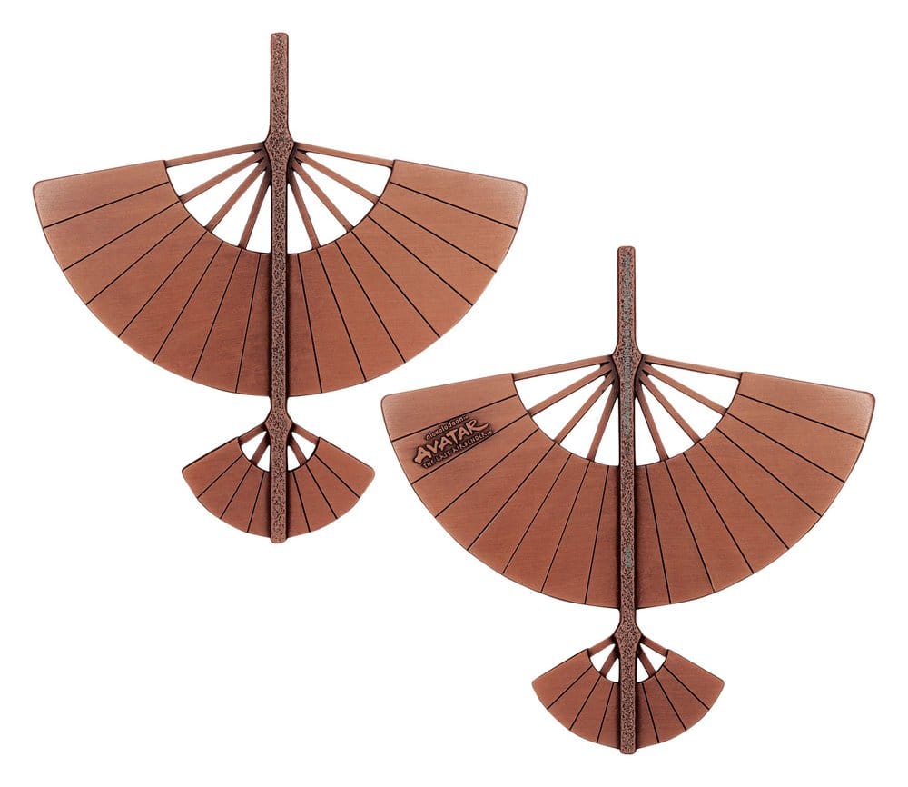Close-up view of Aang's replica glider from the Avatar: The Last Airbender series.