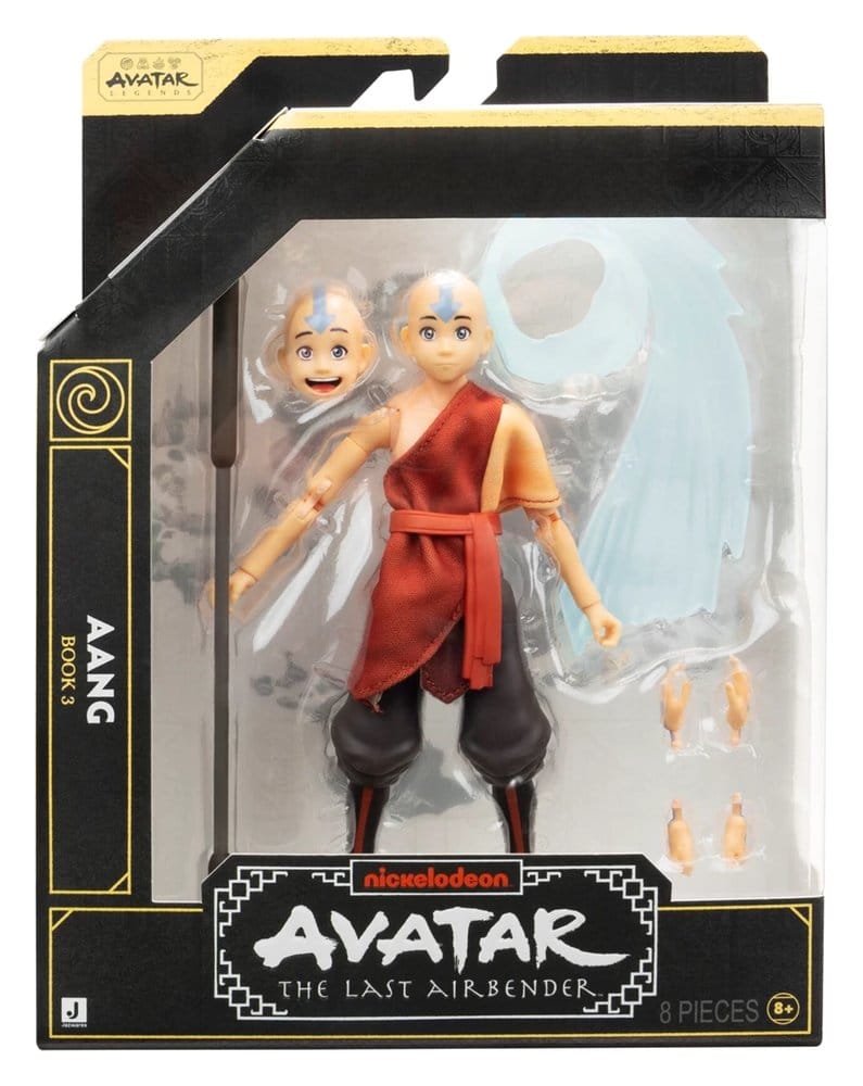 17 cm tall Aang Classic Action Figure from the popular series Avatar: The Last Airbender