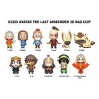 3D Avatar The Last Airbender PVC bag clips display set