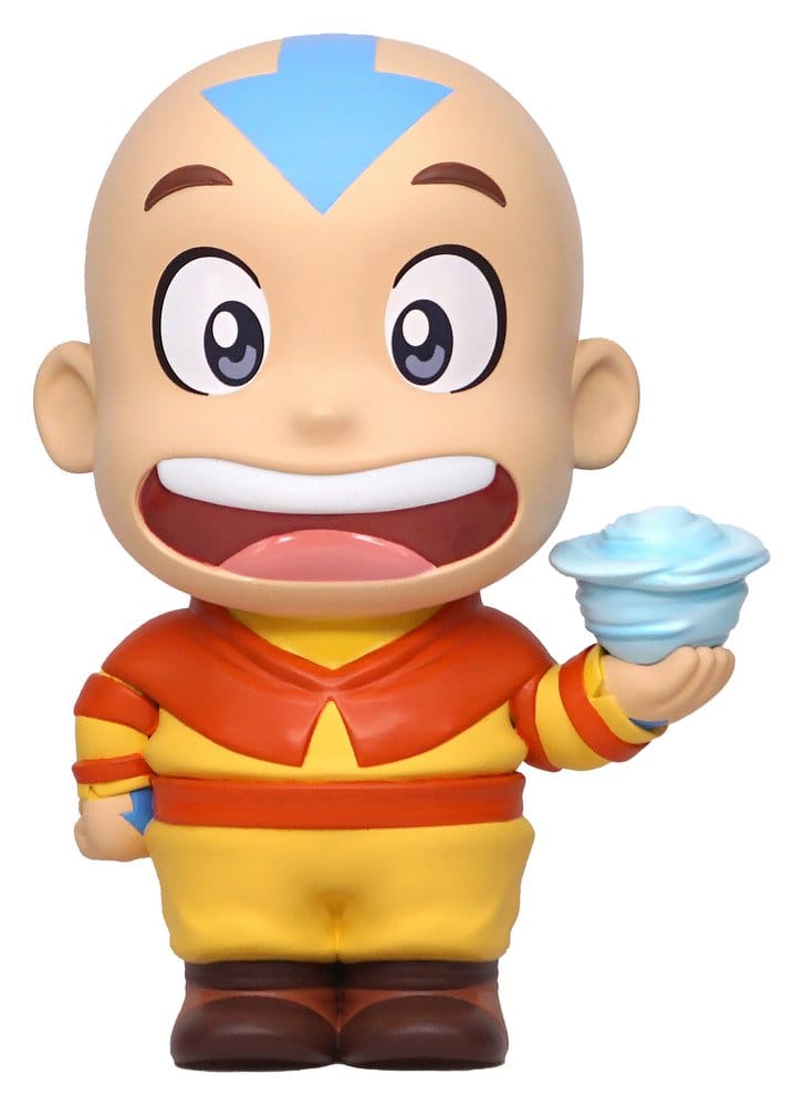 Aang figurine bank from The Last Airbender collection, a collectible item for fans of the series.