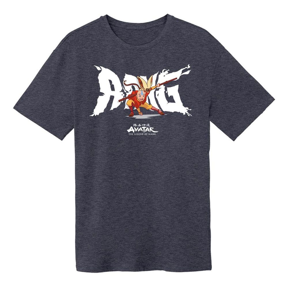 Avatar: The Last Airbender Aang Pose XL Graphic T-Shirt with Aang character design