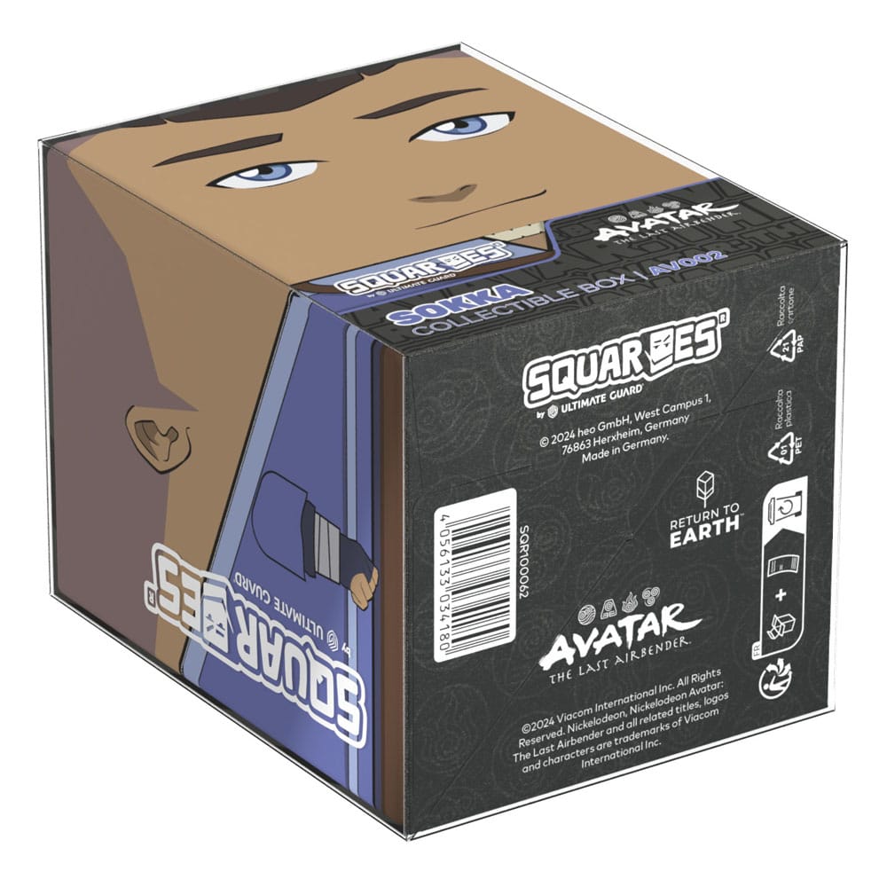 Close-up of Sokka figurine from Squaroes' Avatar: The Last Airbender AV002 collection