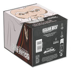 Close-up of Squaroes Squaroe Avatar: The Last Airbender AV011 collectible figure of Roku with intricate details.