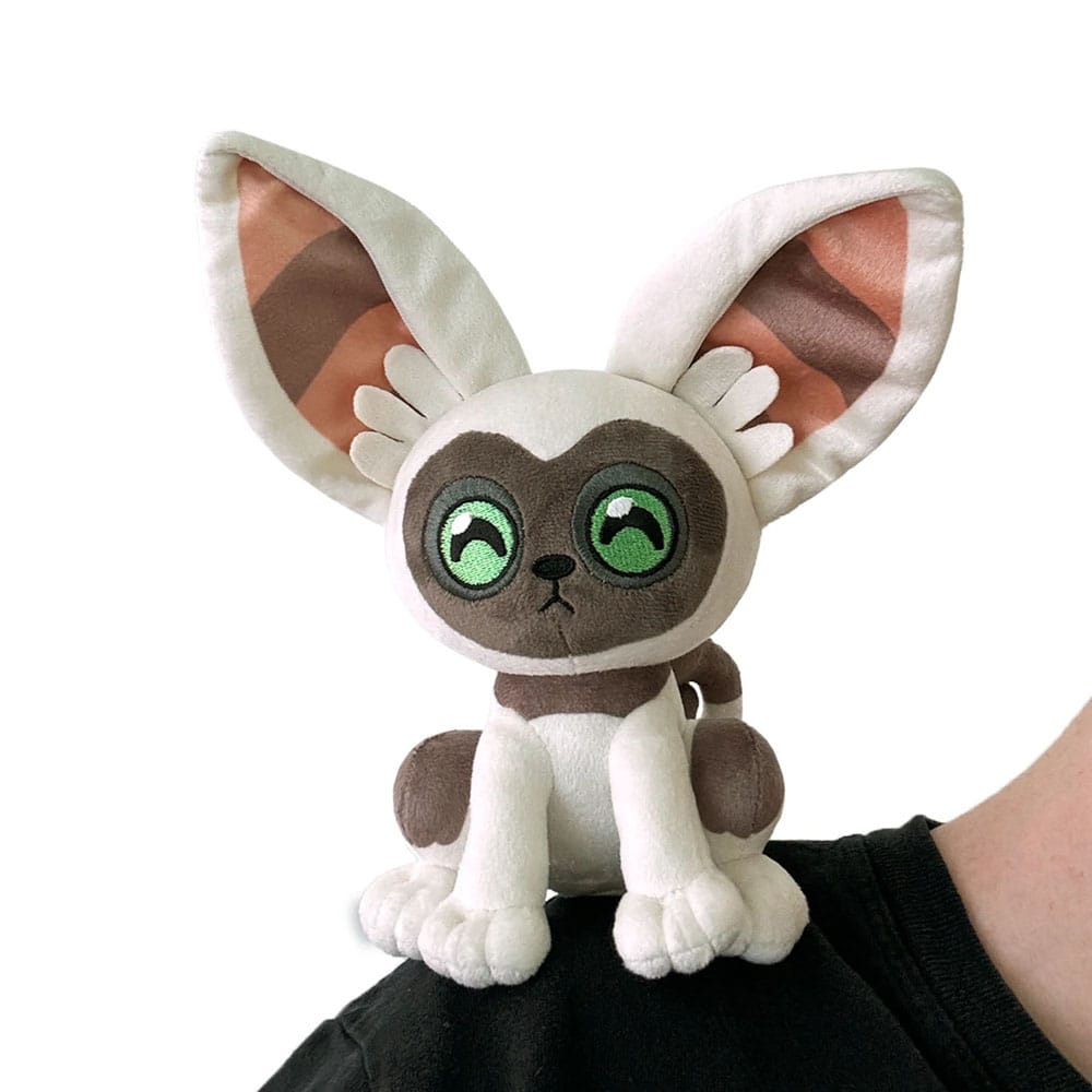 Detailed plush figure of Momo from Avatar: The Last Airbender, 15 cm tall, official merchandise