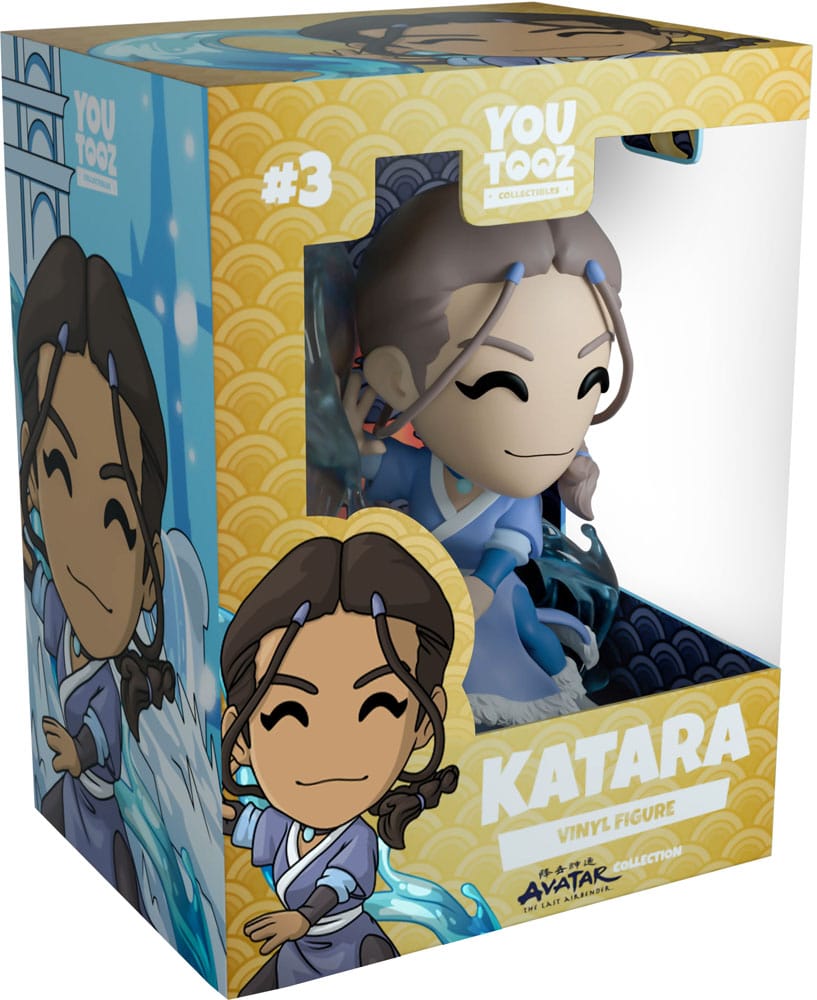 10 cm Katara Vinyl Figure from the Avatar The Last Airbender franchise.