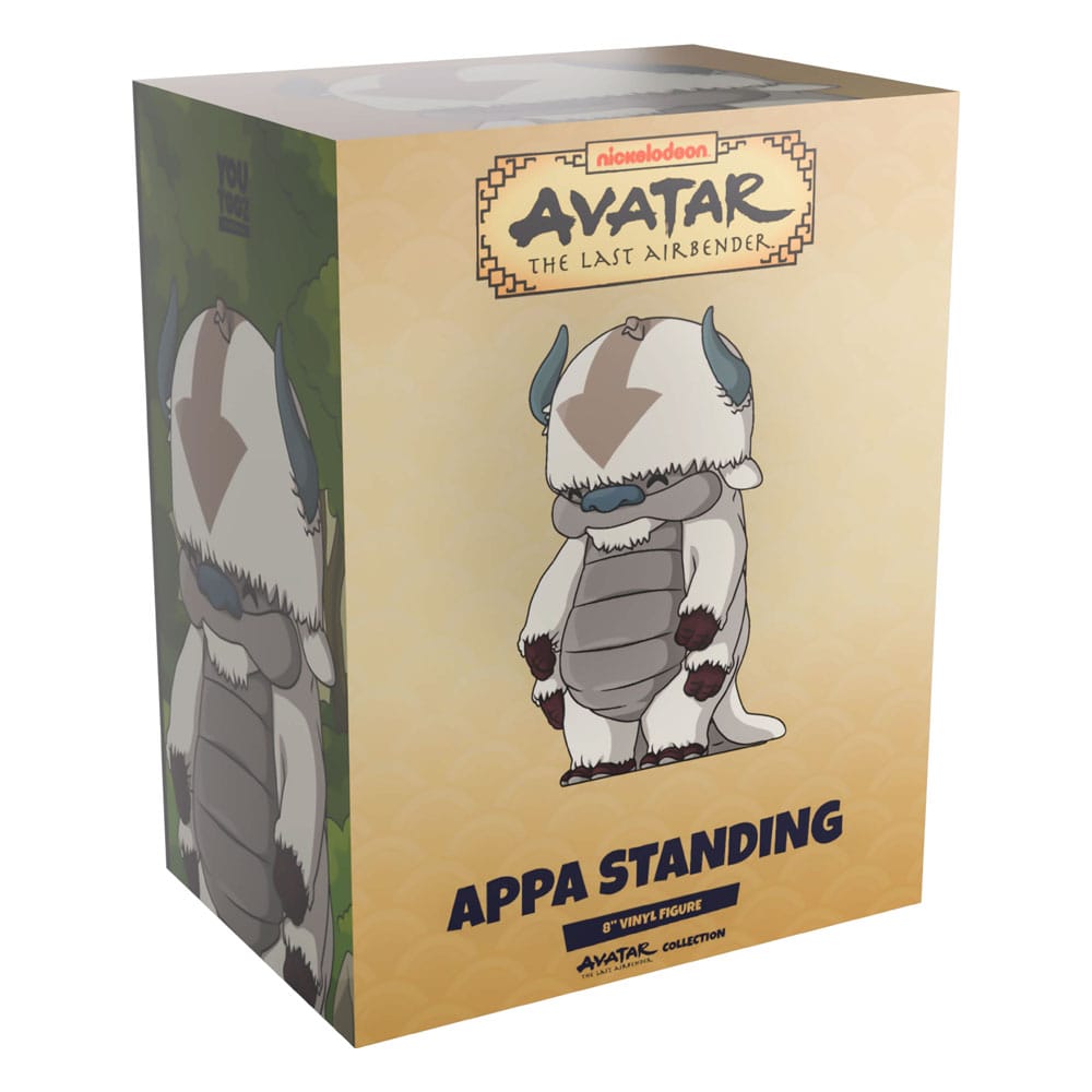20cm Appa Vinyl Figure from Avatar The Last Airbender, Standing Collectible Collectors Item